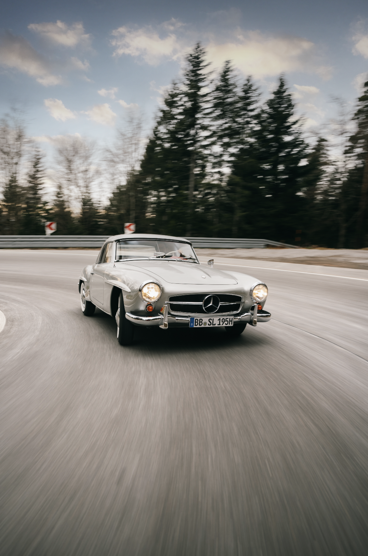 Mercedes Benz 190 SL mit Hardtop